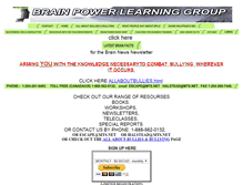 Tablet Screenshot of brainpowerlearning.com